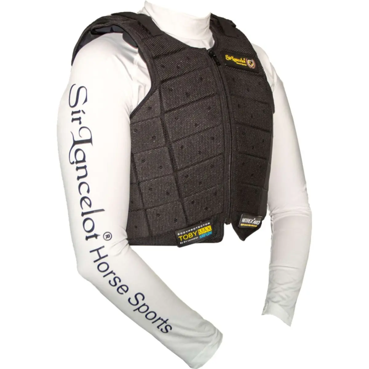 Kavalkade Bodyprotector Toby Max Airflow Summer Zwart 1