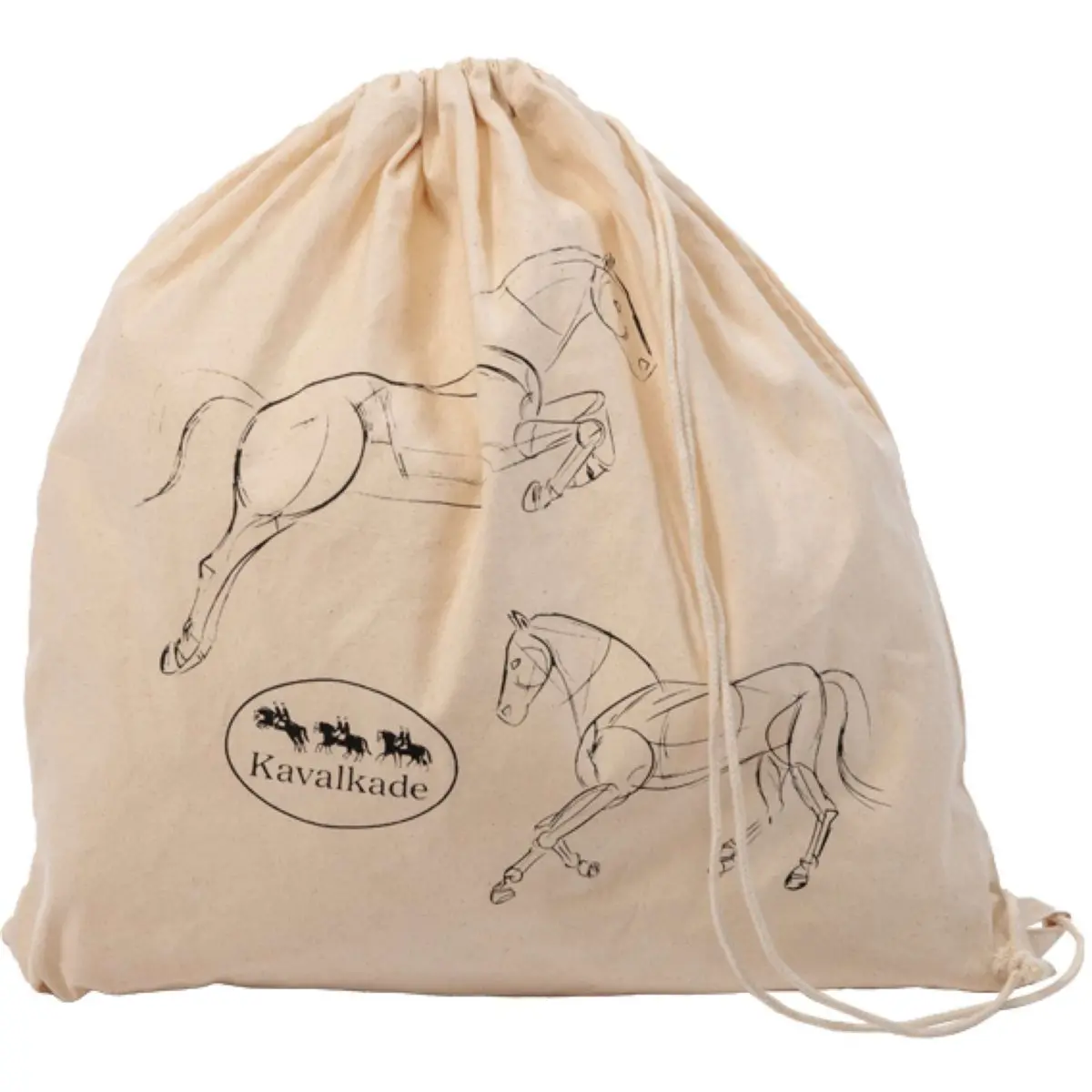 Kavalkade Tas Horselight Groot Naturel 1