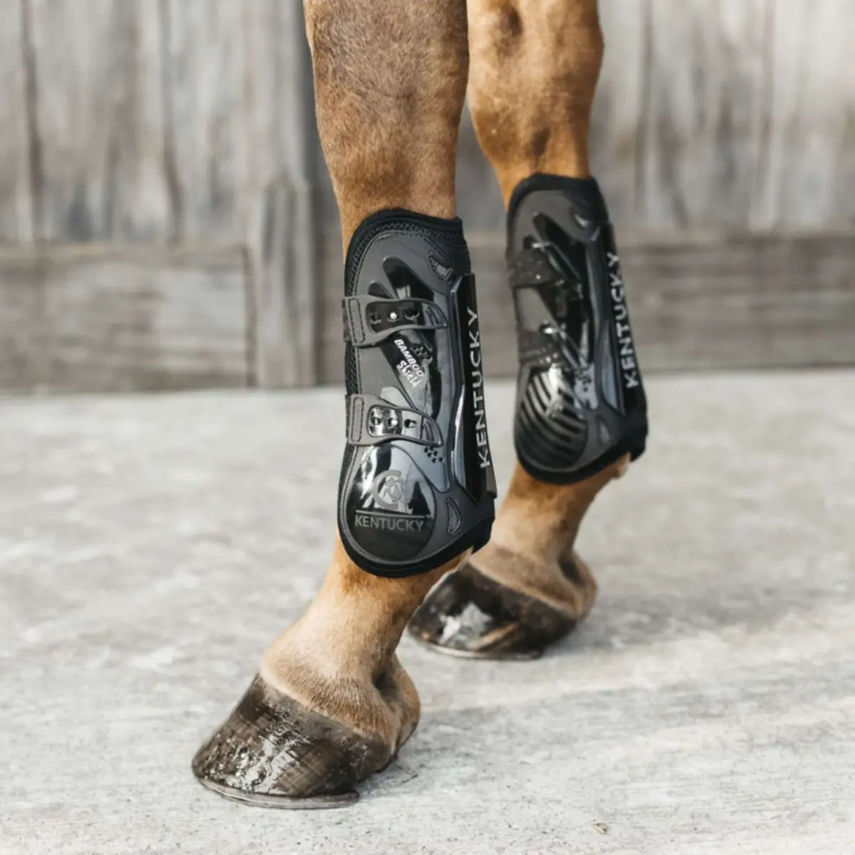 Kentucky Peesbeschermers Bamboo Elastic Zwart 1