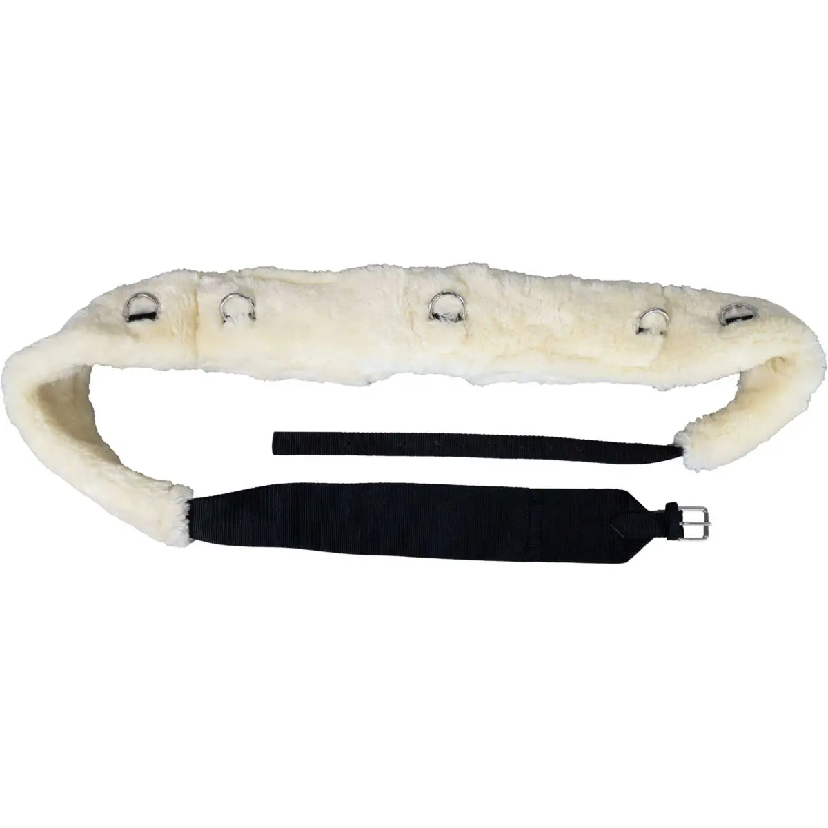 Kentucky Longeersingel Sheepskin Zwart 1