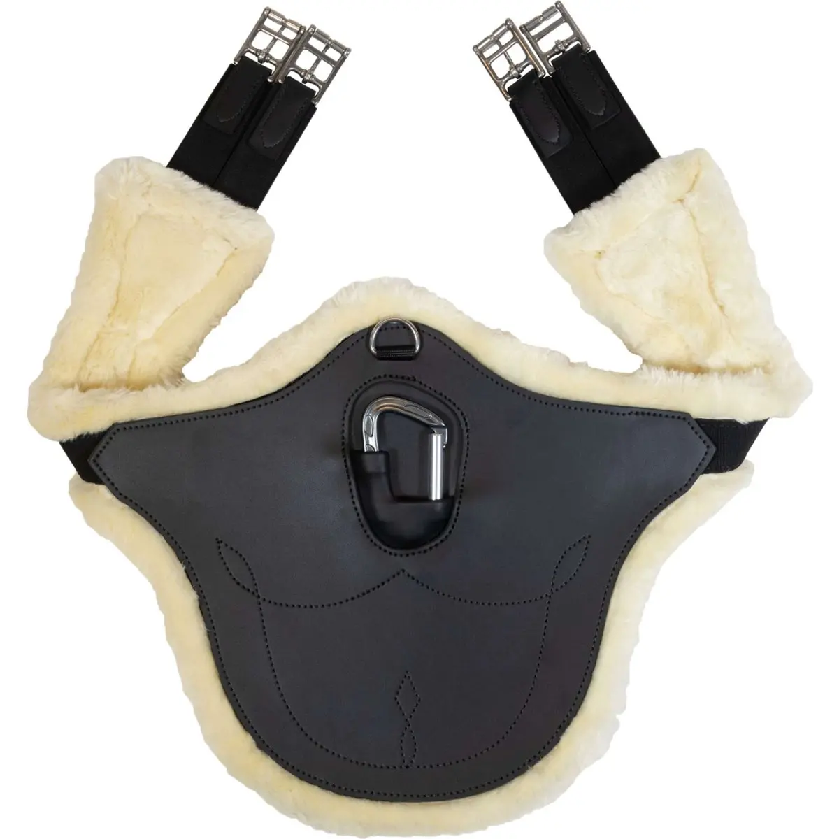 Kentucky Springsingel Anatomic Sheepskin Zwart 1