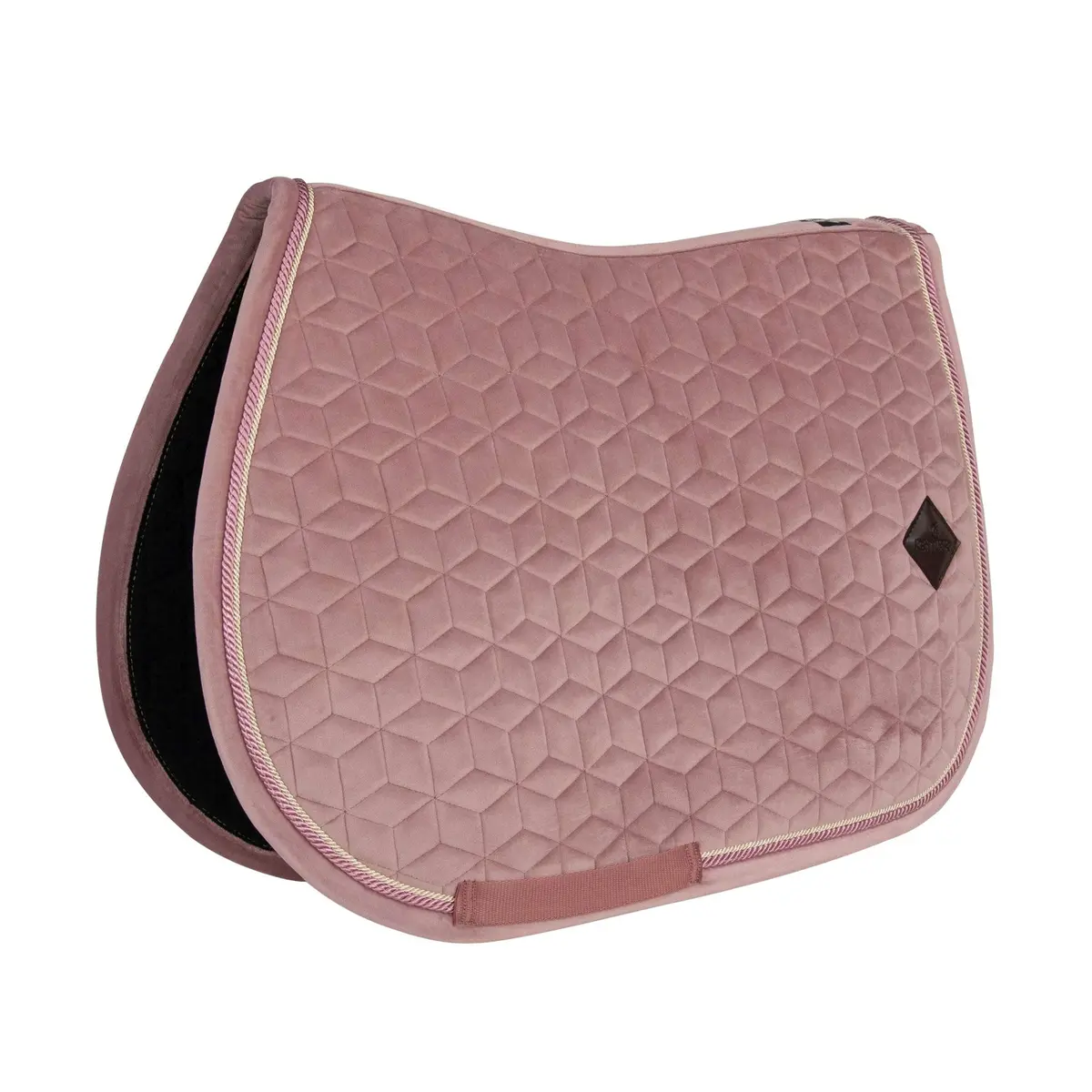 Kentucky Zadeldekje Velvet Springen Oud Roze 1