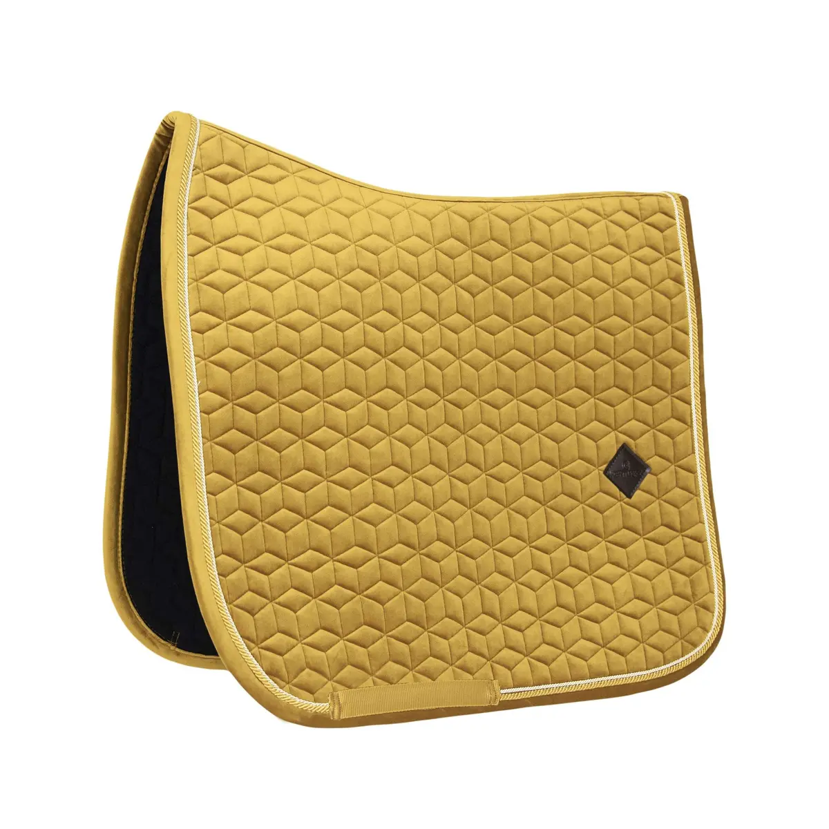 Kentucky Zadeldekje Velvet Dressuur Mustard 1