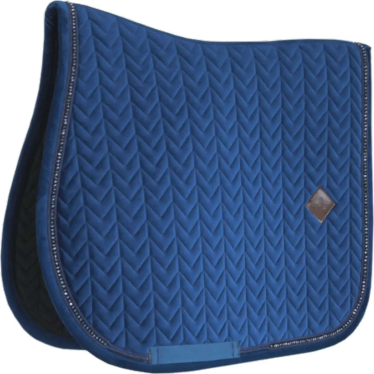 Kentucky Zadeldekje Velvet Pearls Springen Navy 1