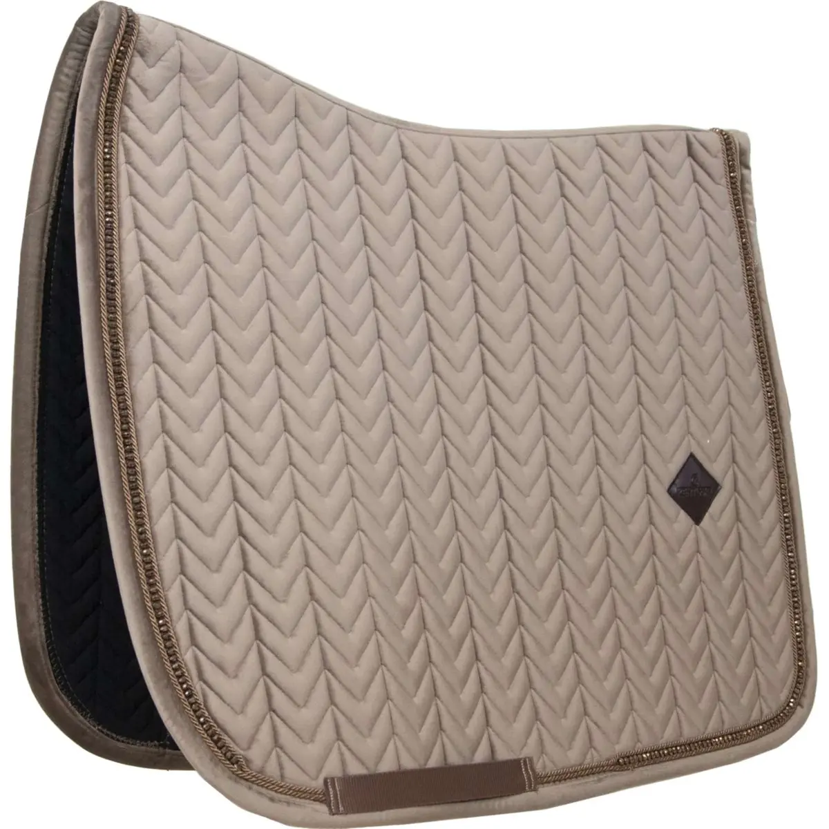 Kentucky Zadeldekje Velvet Pearls Dressuur Beige 1