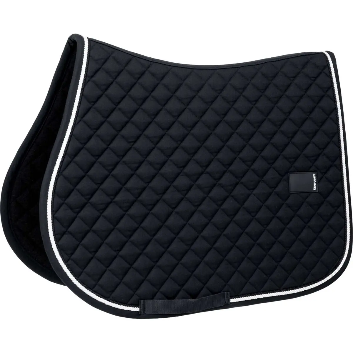 Kentucky Zadeldekje Diamond Rope Springen Zwart 1