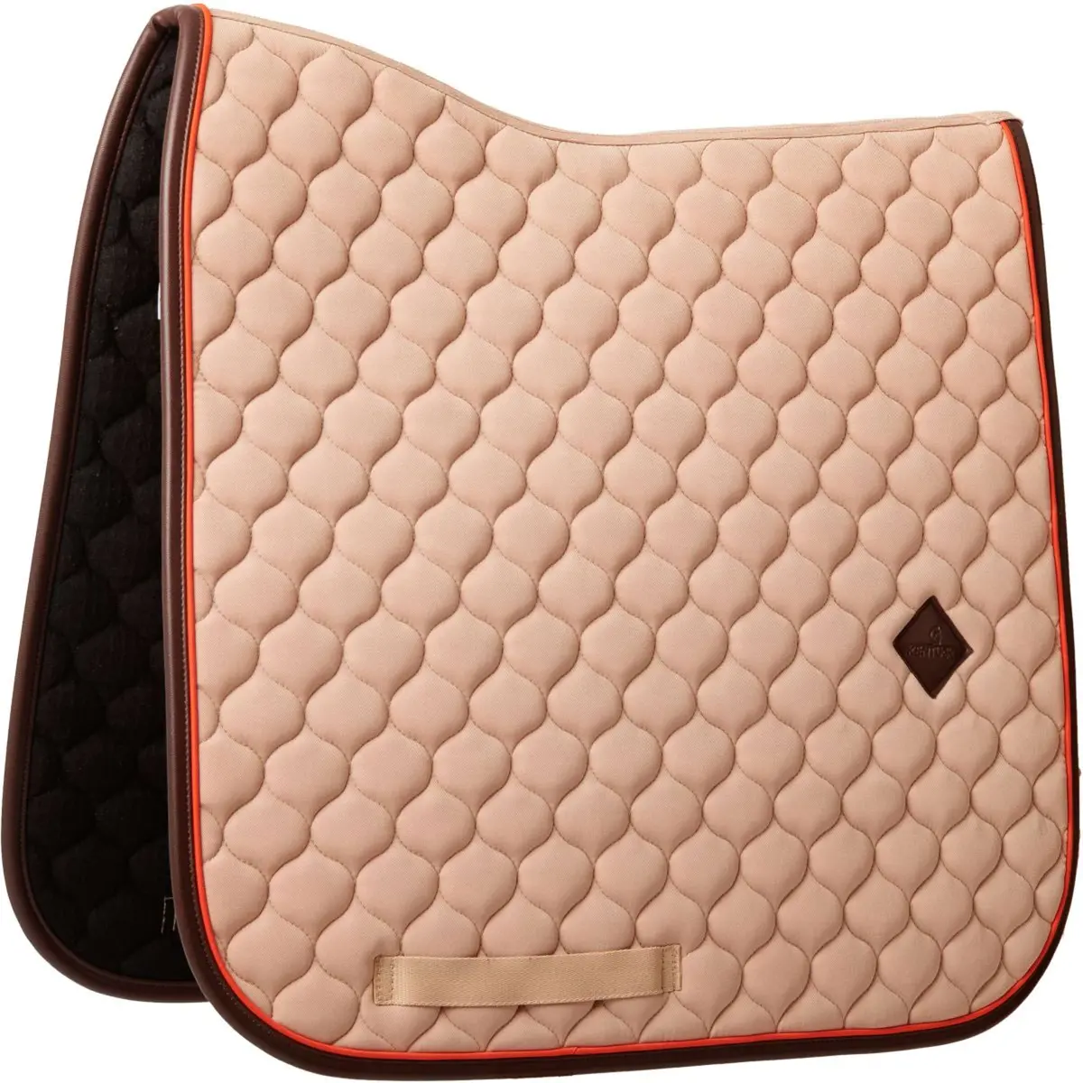 Kentucky Zadeldekje Onion Quilt Leather Neon Dressuur Beige 1