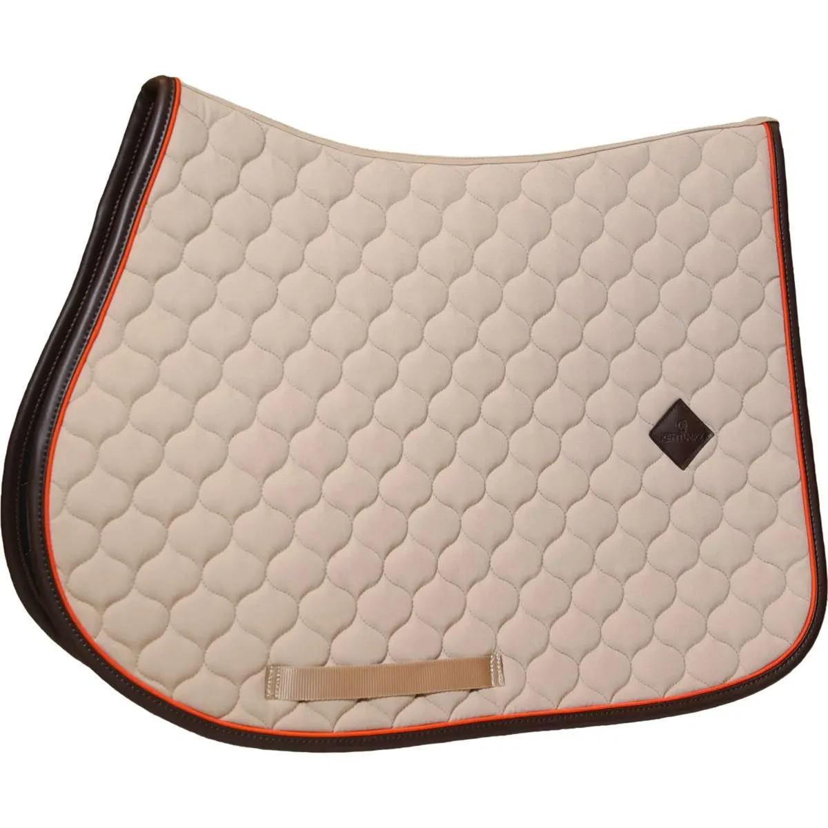 Kentucky Zadeldekje Onion Quilt Leather Neon Springen Beige 1