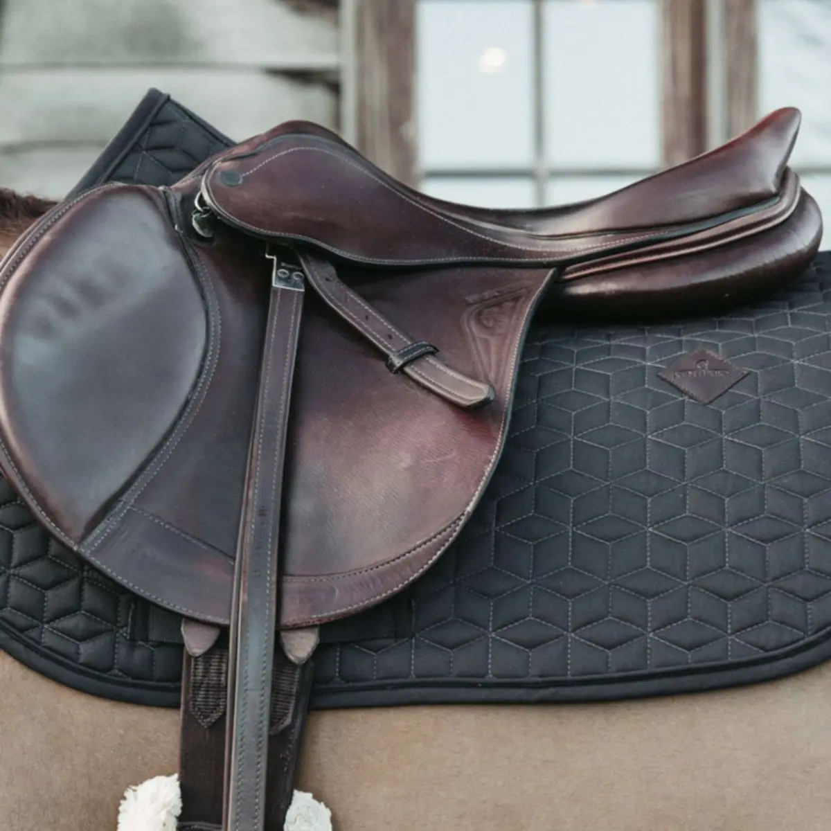 Kentucky Zadeldekje Classic Springen Grijs 1