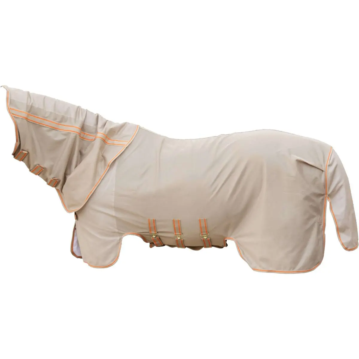 Kentucky Vliegendeken Comfort Mesh Beige/Oranje 1