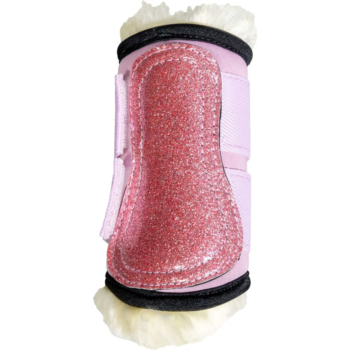 Kentucky Beenbeschermers Sheepskin Glitter Unicorn Oud Roze 1