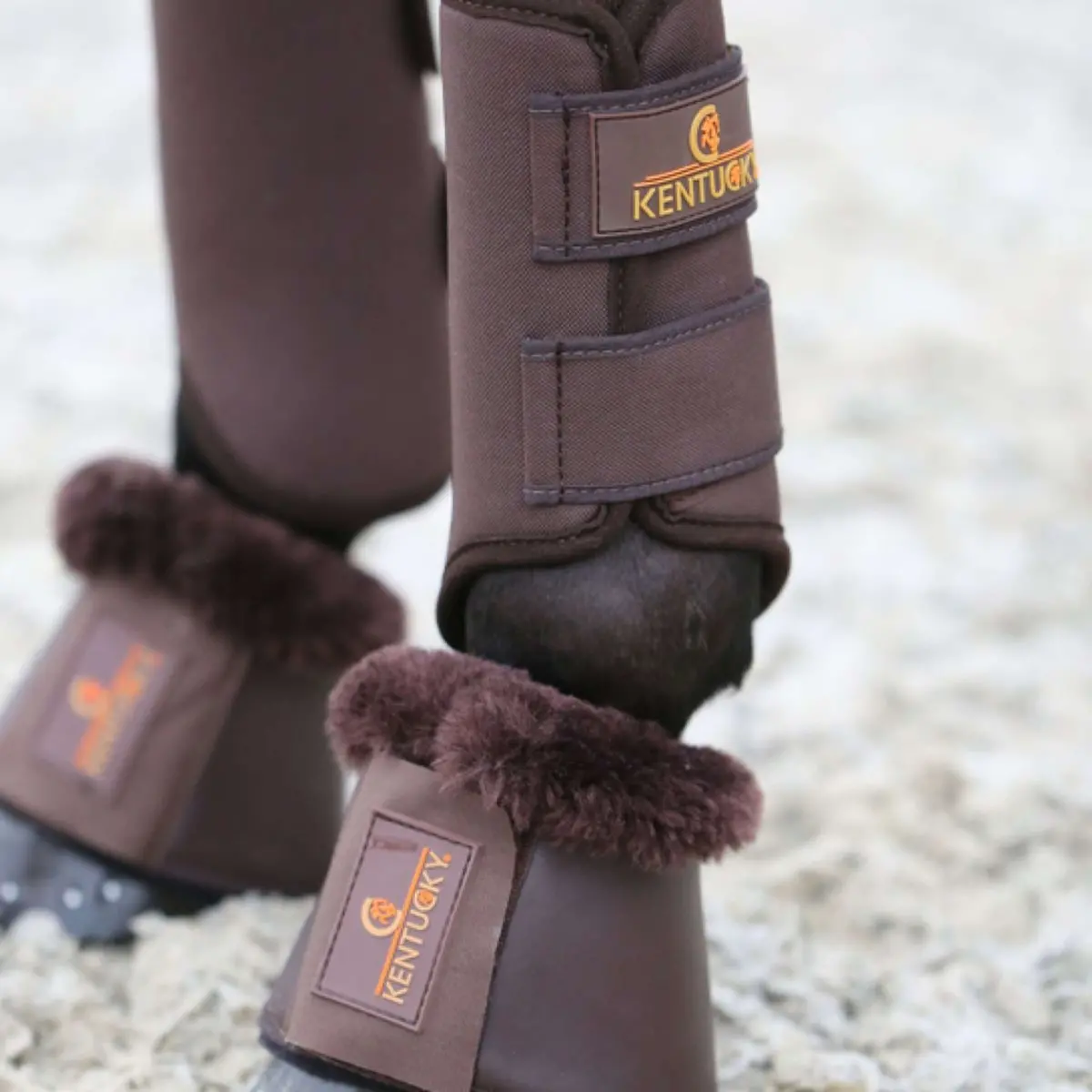 Kentucky Turnout Boots 3D Spacer Bruin 1