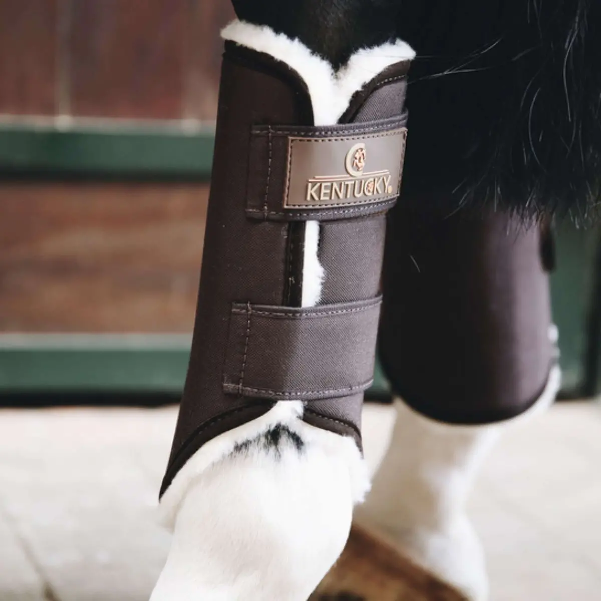 Kentucky Turnout Boots Solimbra Voorbenen Brown 1