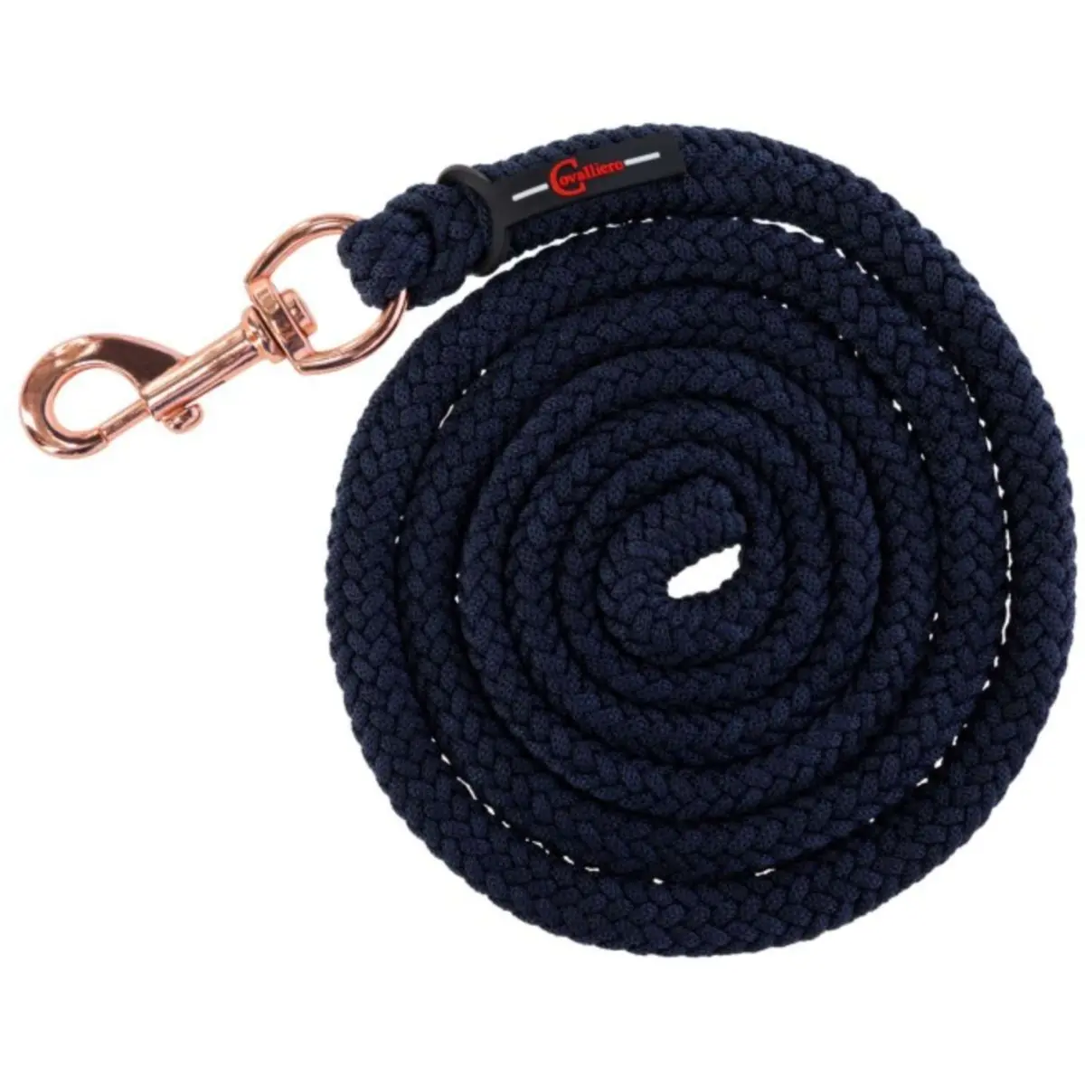 Covalliero Halstertouw Classy Met Musketonhaak Navy 1