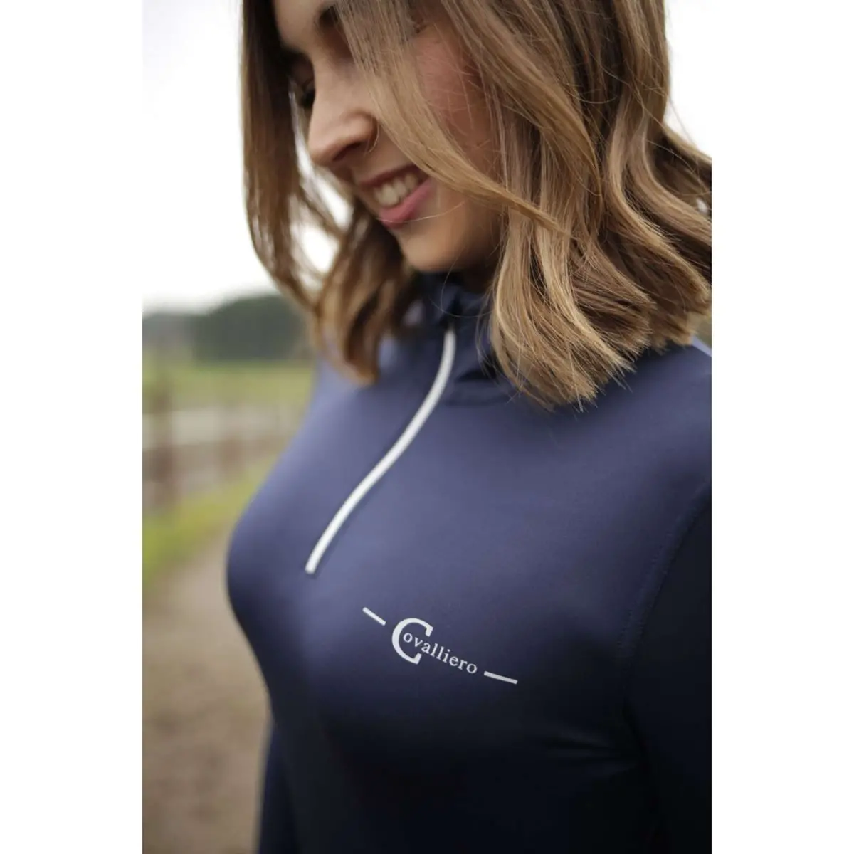 Covalliero Shirt Active Dames Navy 2