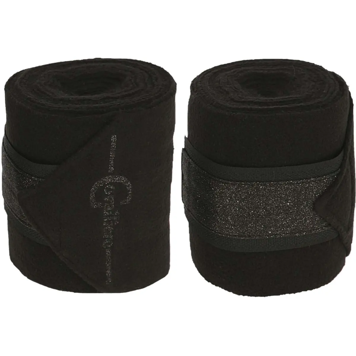 Covalliero Fleece Bandages Empara 4-Pack Zwart 1