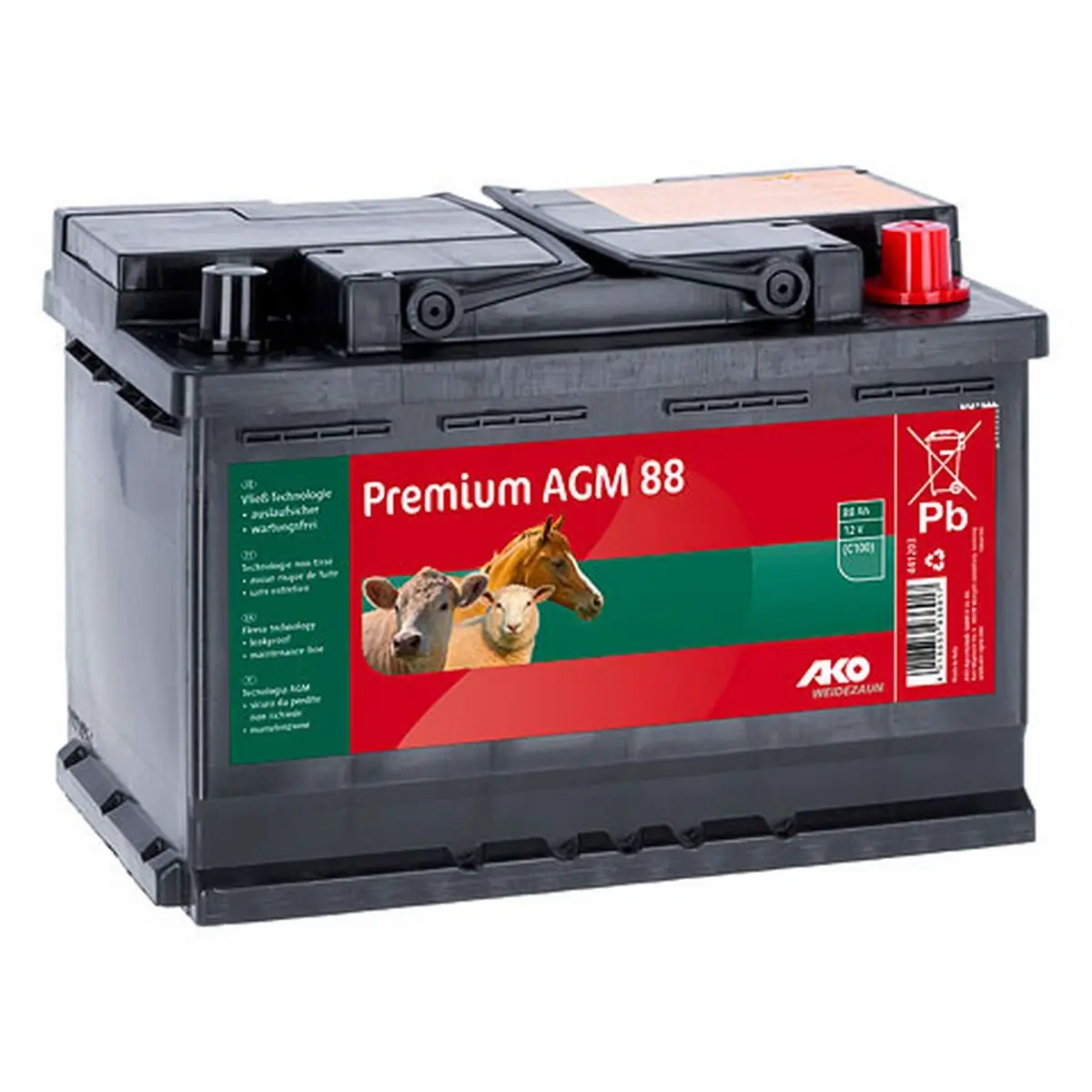Ako Premium Agm Batterij 1