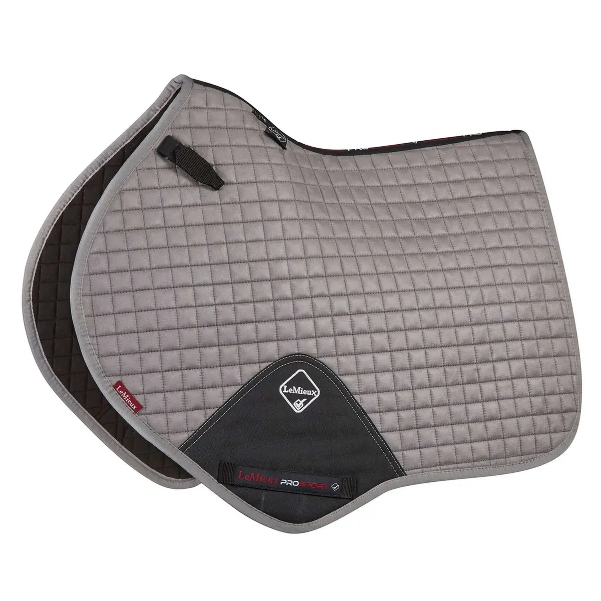 Lemieux Zadeldekje Luxury Square Cc Grijs 1