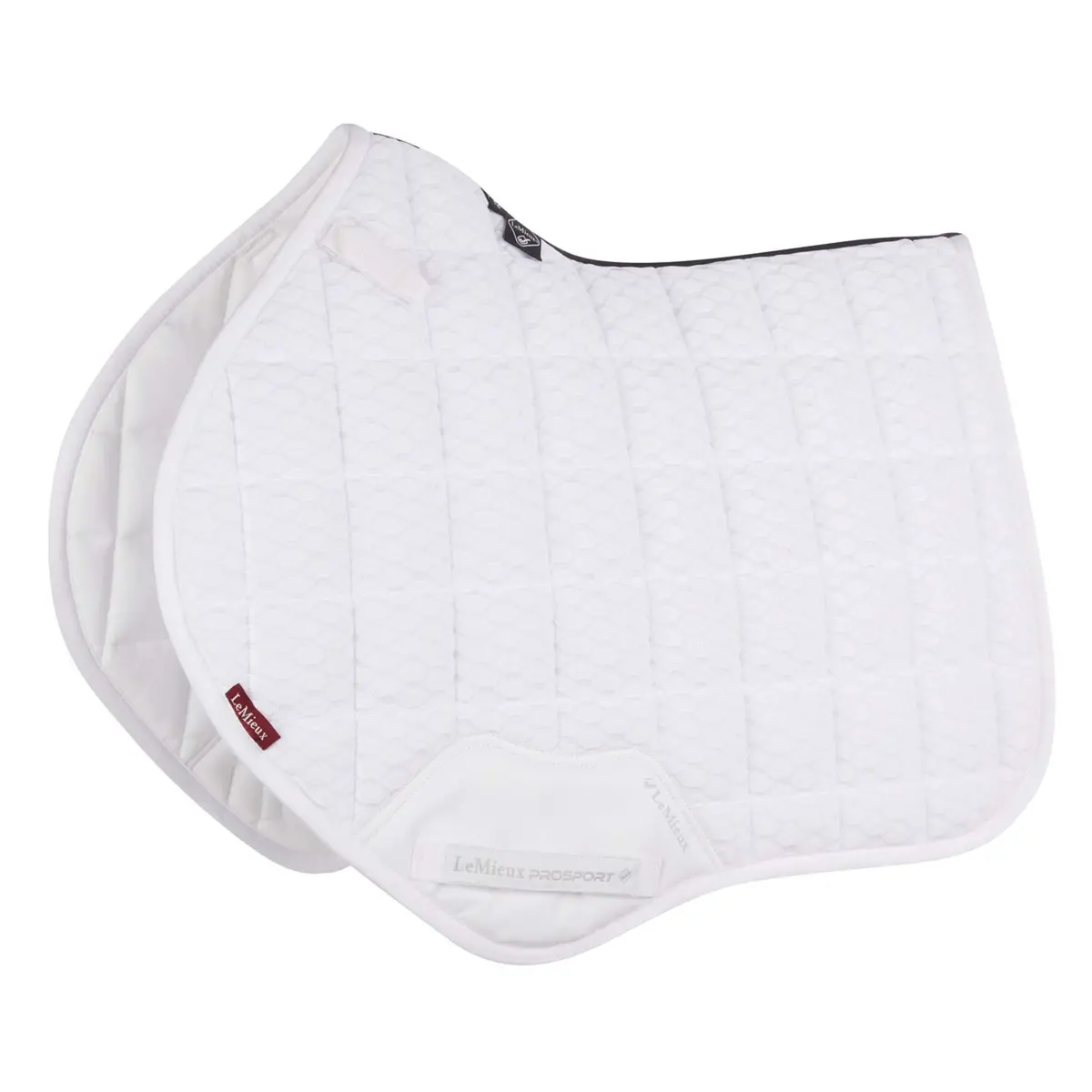 Lemieux Zadeldekje Carbon Mesh Air Square Cc Wit 1