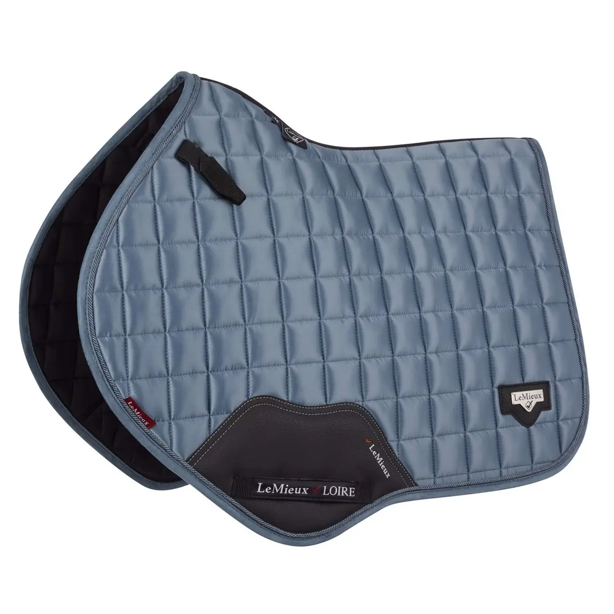 Lemieux Zadeldekje Loire Classic Satin Square Cc Ice Blue 1