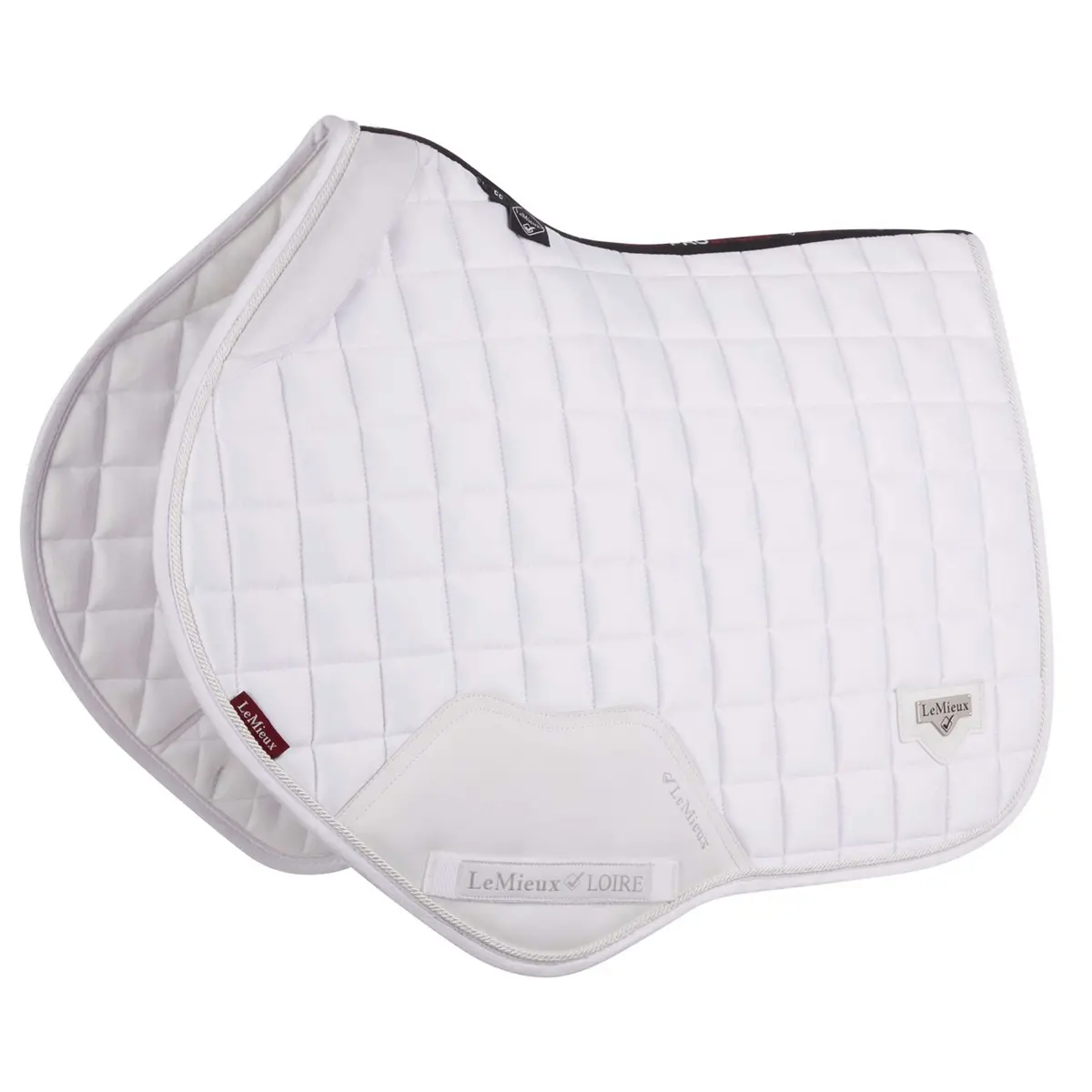 Lemieux Zadeldekje Loire Memory Satin Square Cc Wit 1