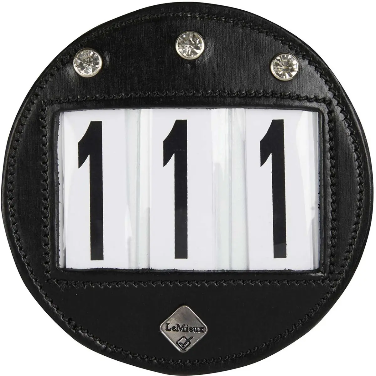 Lemieux Startnummers Diamante Rond Zwart 1