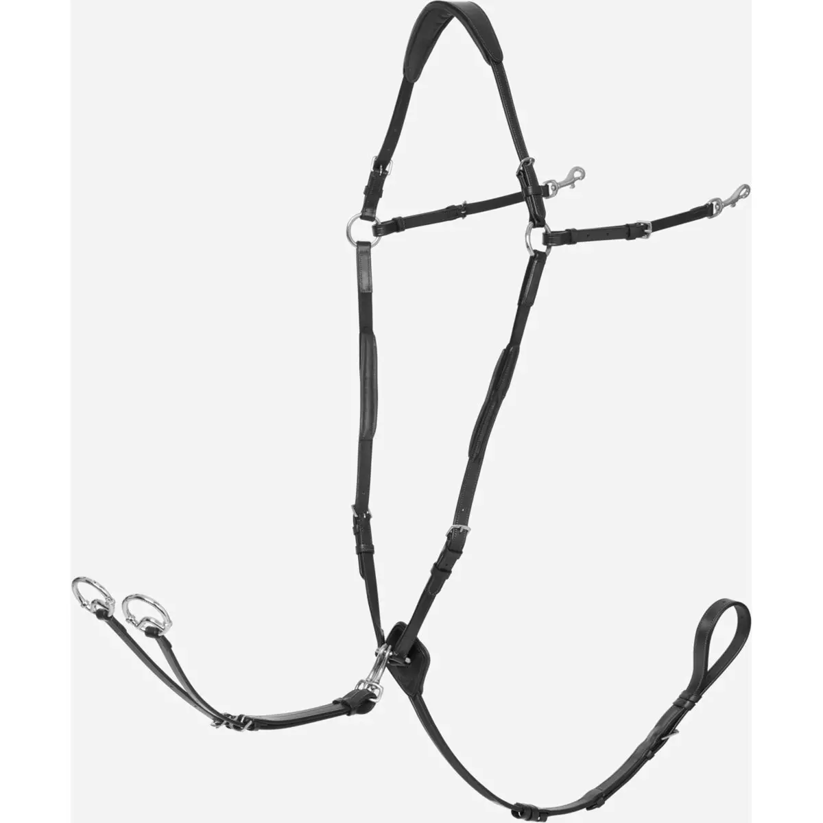 Lemieux Kudos Martingaal Breastplate Detachable Zwart 1