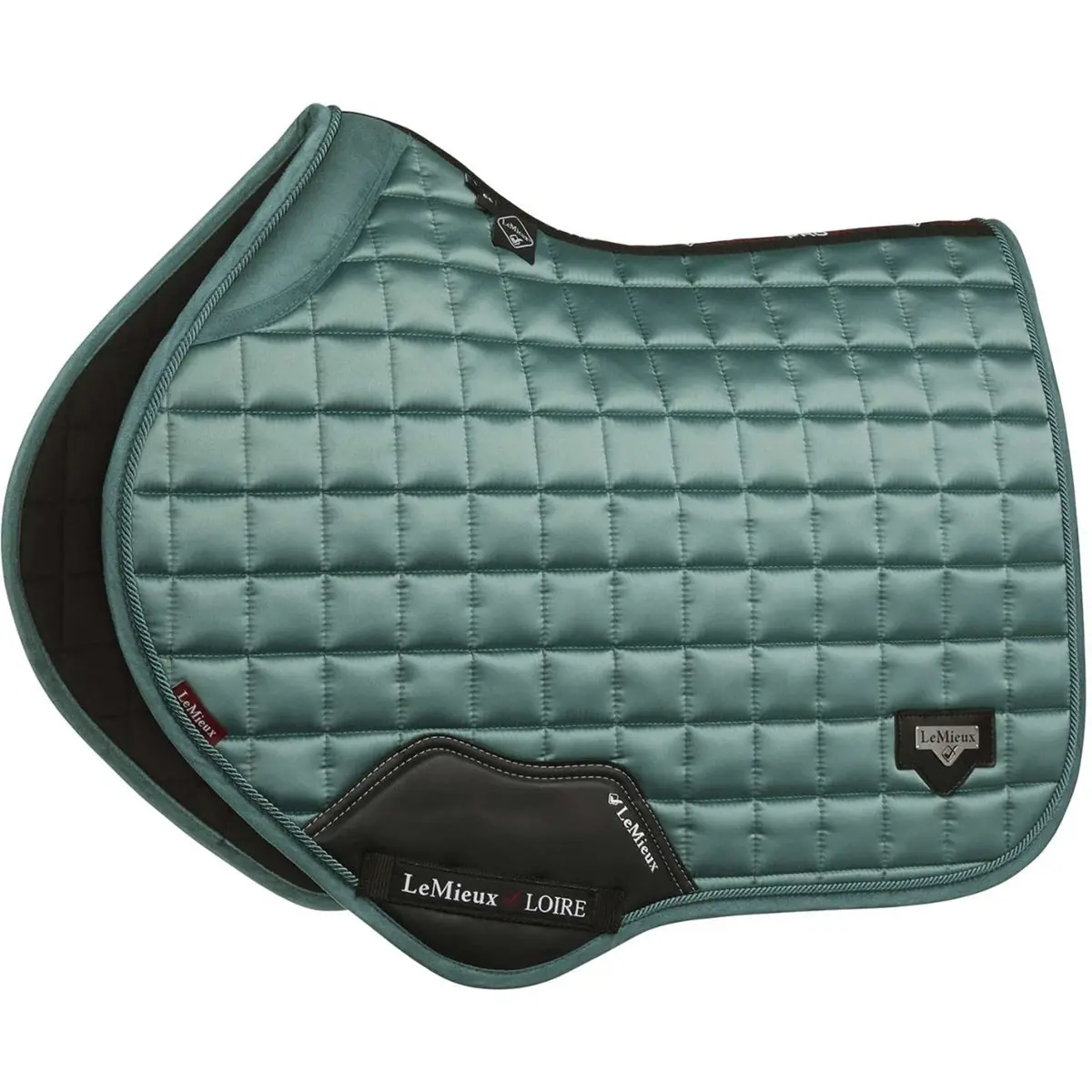 Lemieux Zadeldekje Loire Memory Satin Square Cc Sage 1