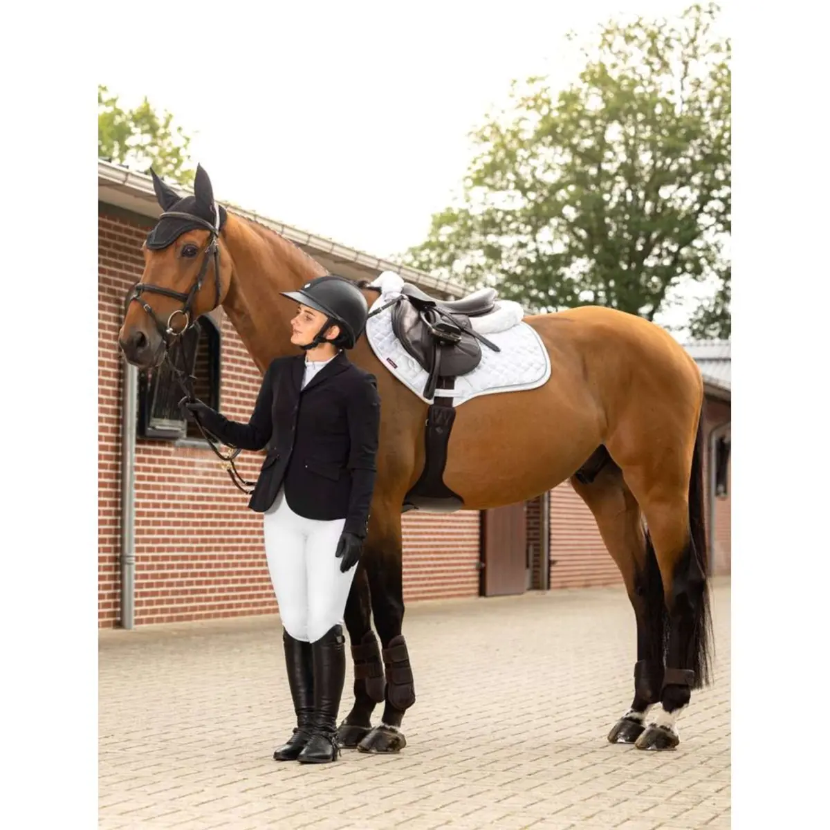 Lemieux Oornetje Crystal Zwart 2