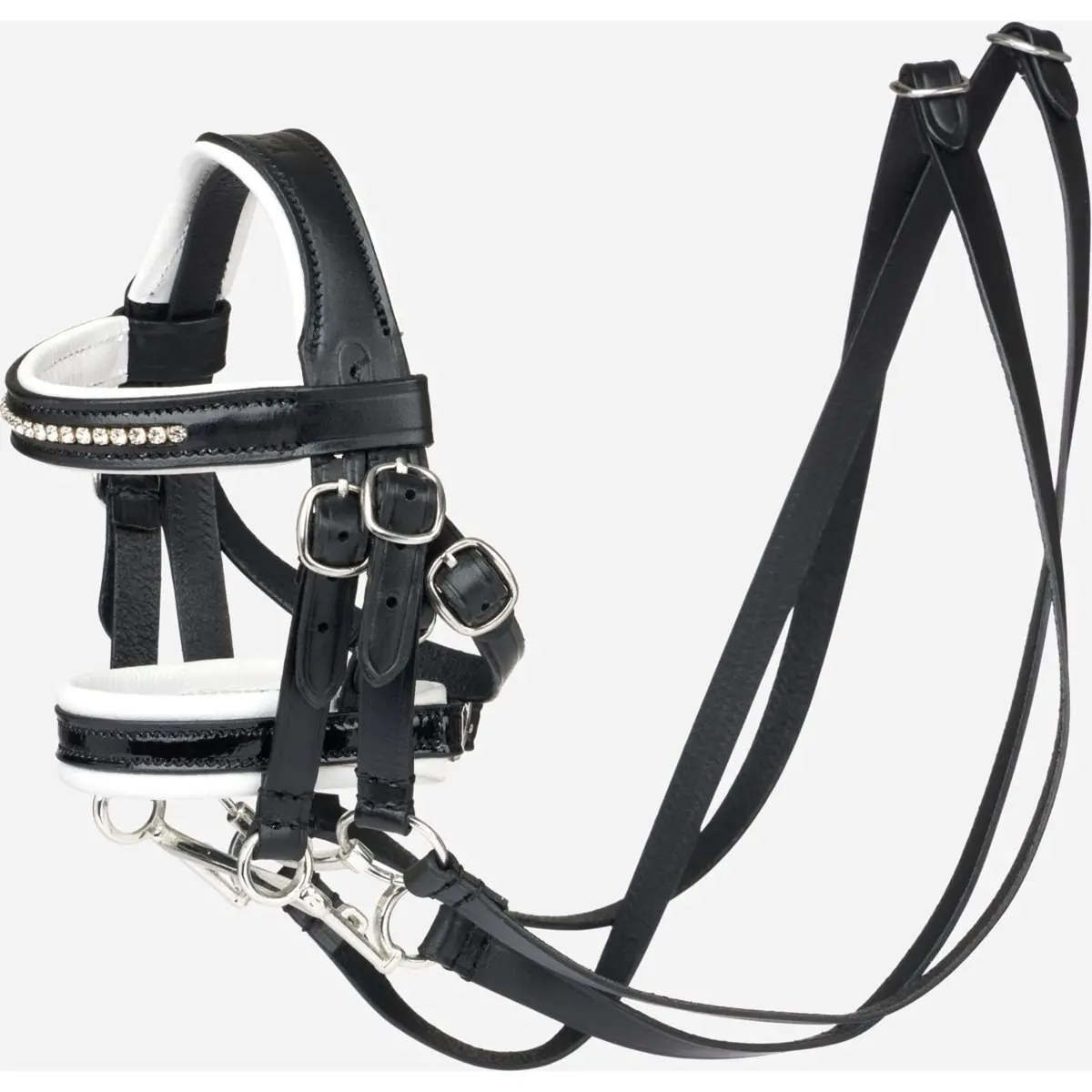 Lemieux Toy Pony Stang En Trenshoofdstel Zwart 1