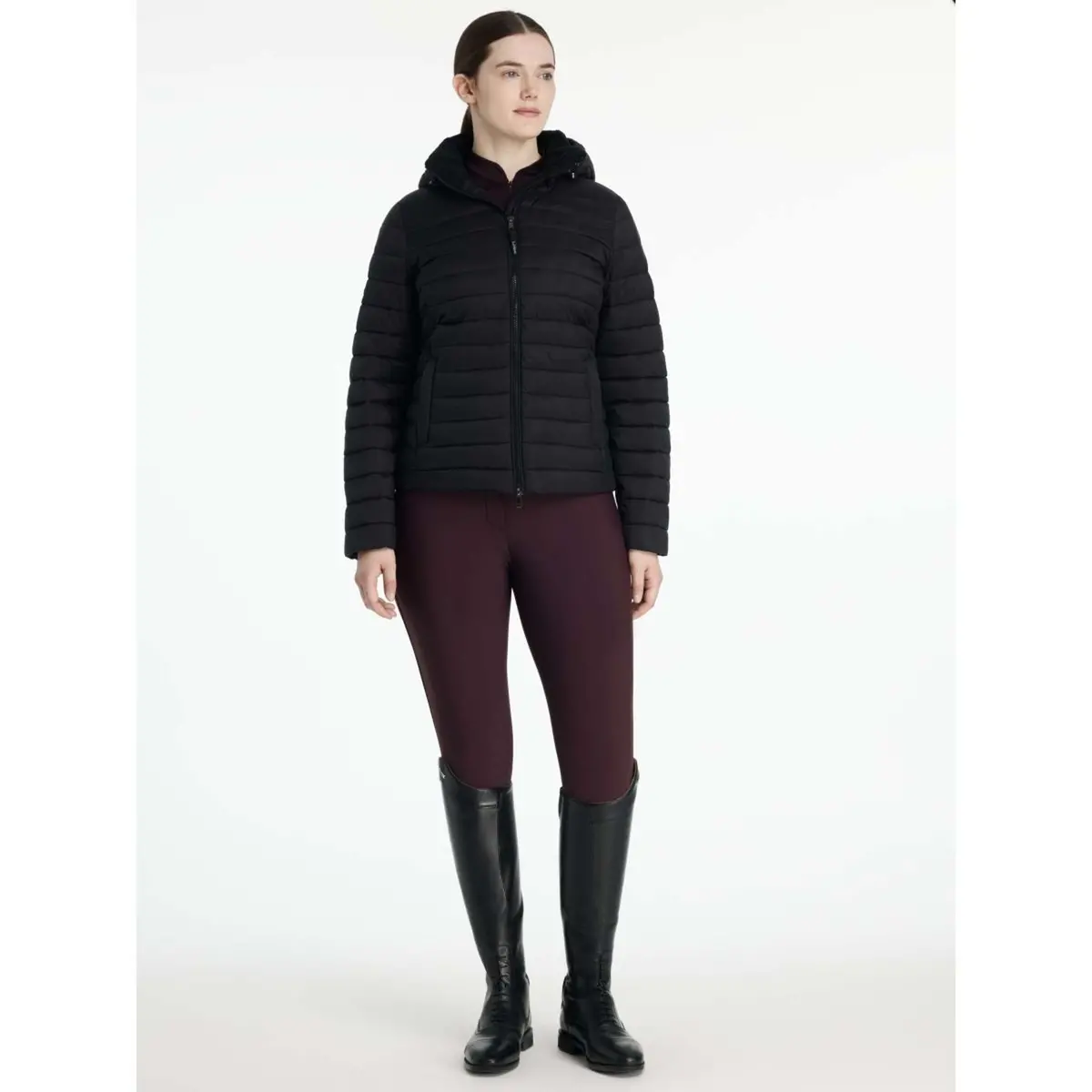 Lemieux Jas Rose Kort Zwart 4