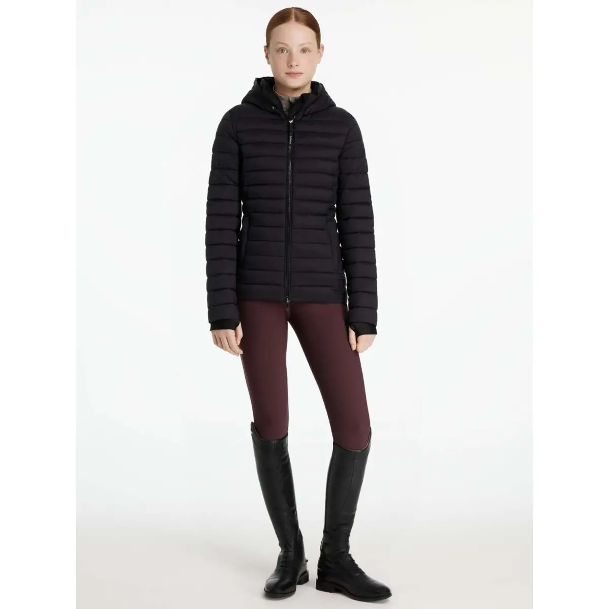 Lemieux Jas Young Rider Ruby Kort Zwart 1