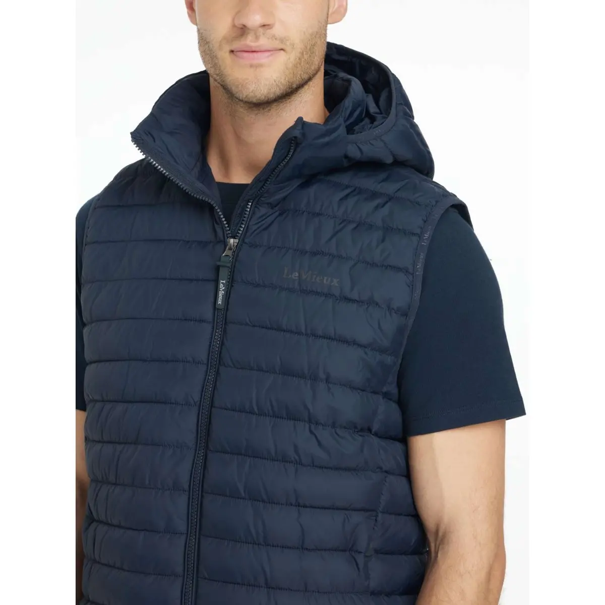 Lemieux Bodywarmer Puffer Heren Navy 3