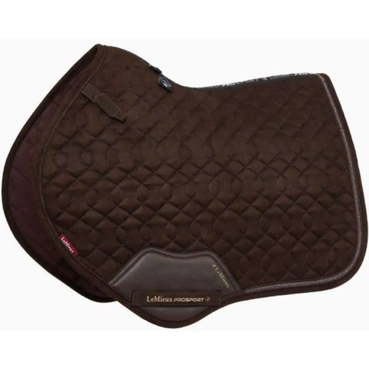 Lemieux Zadeldekje Crystal Suede Close Contact Bruin 1