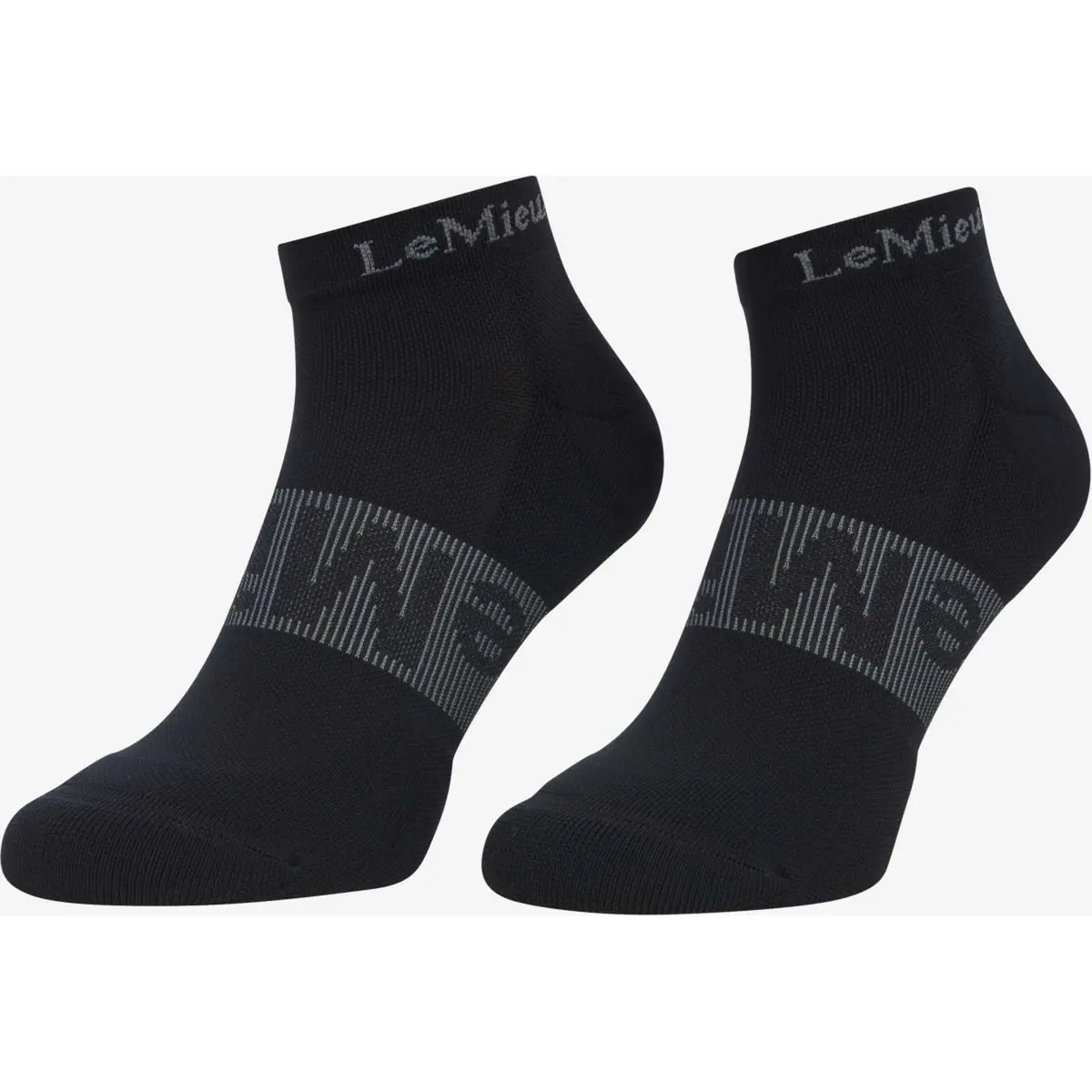 Lemieux Sokken Trainer 3 Pack Zwart 1