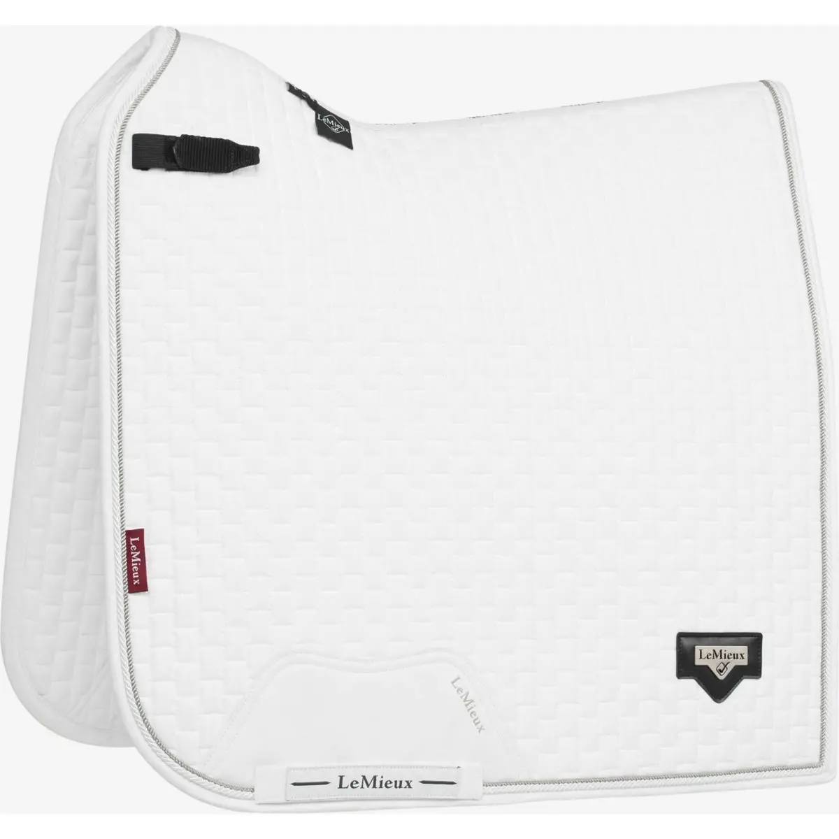 Lemieux Zadeldekje Puissance Suede Dressuur Wit 1