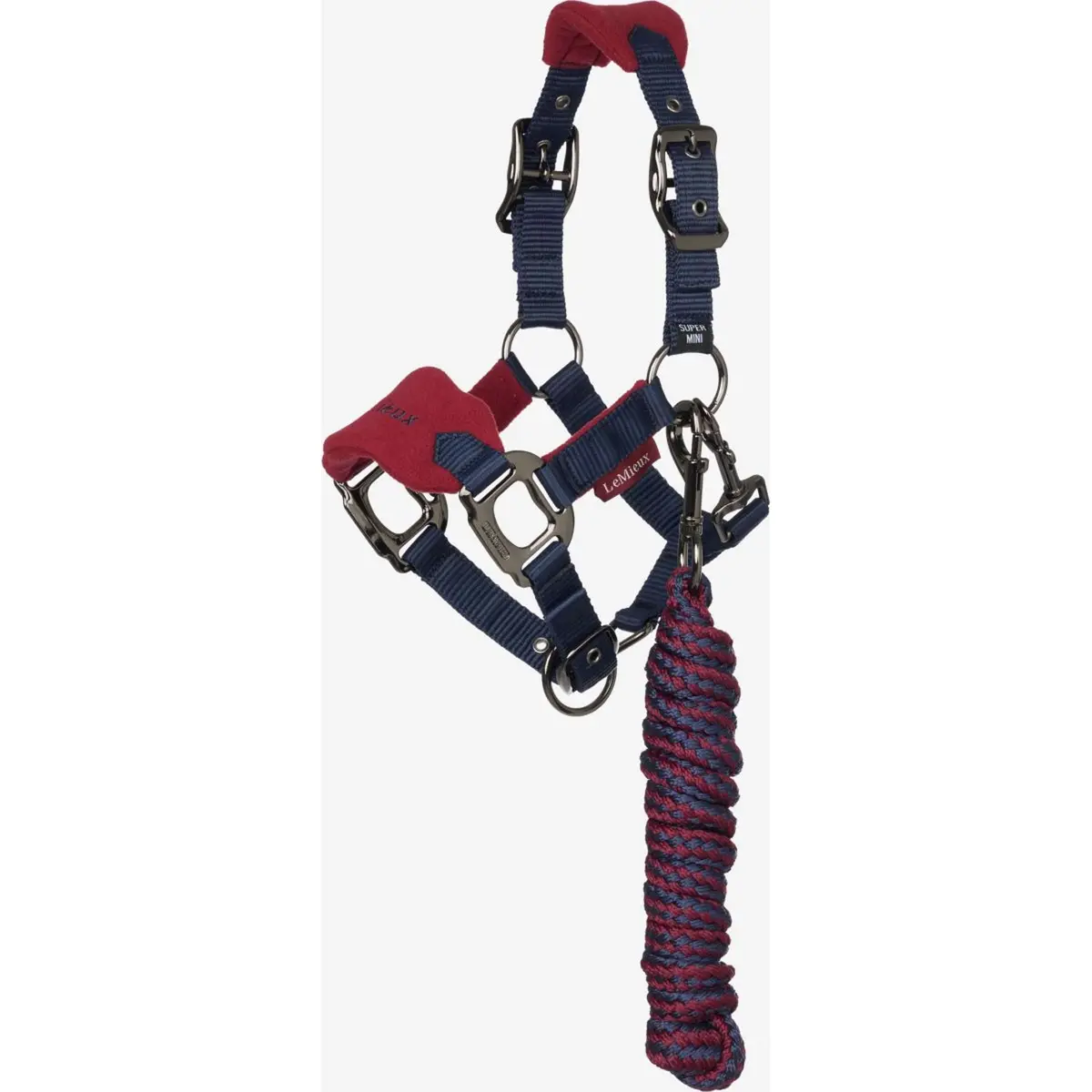 Lemieux Halsterset Mini Vogue Burgundy 1