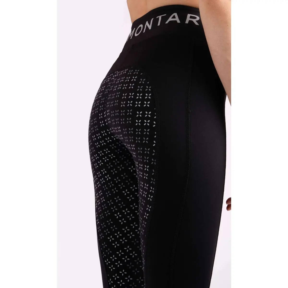 Montar Rijlegging Selena Pull On Junior Full Grip Zwart 1