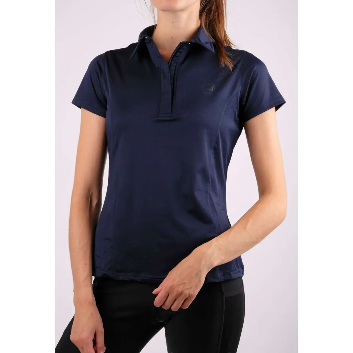 Montar Shirt Rebecca Korte Mouwen Navy 1