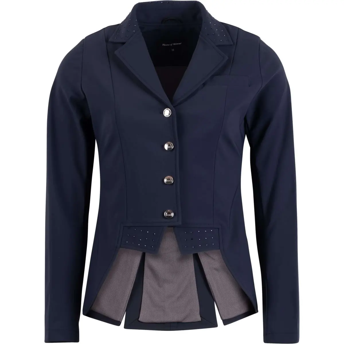 Montar Wedstrijdjasje Kort Dressuur Navy 1