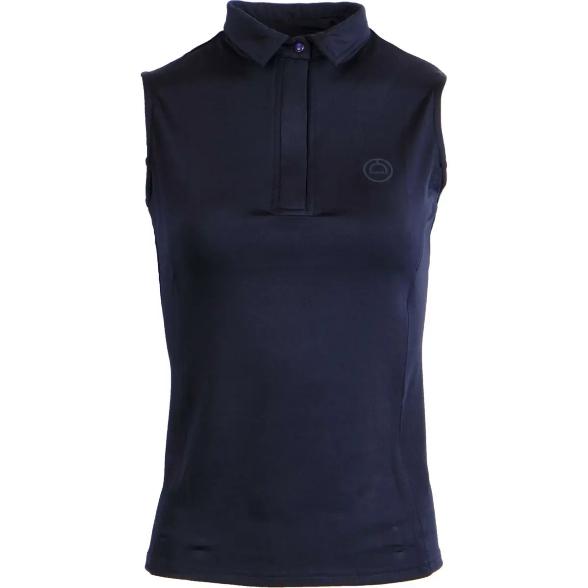 Montar Poloshirt Fiona Mouwloos Navy 1