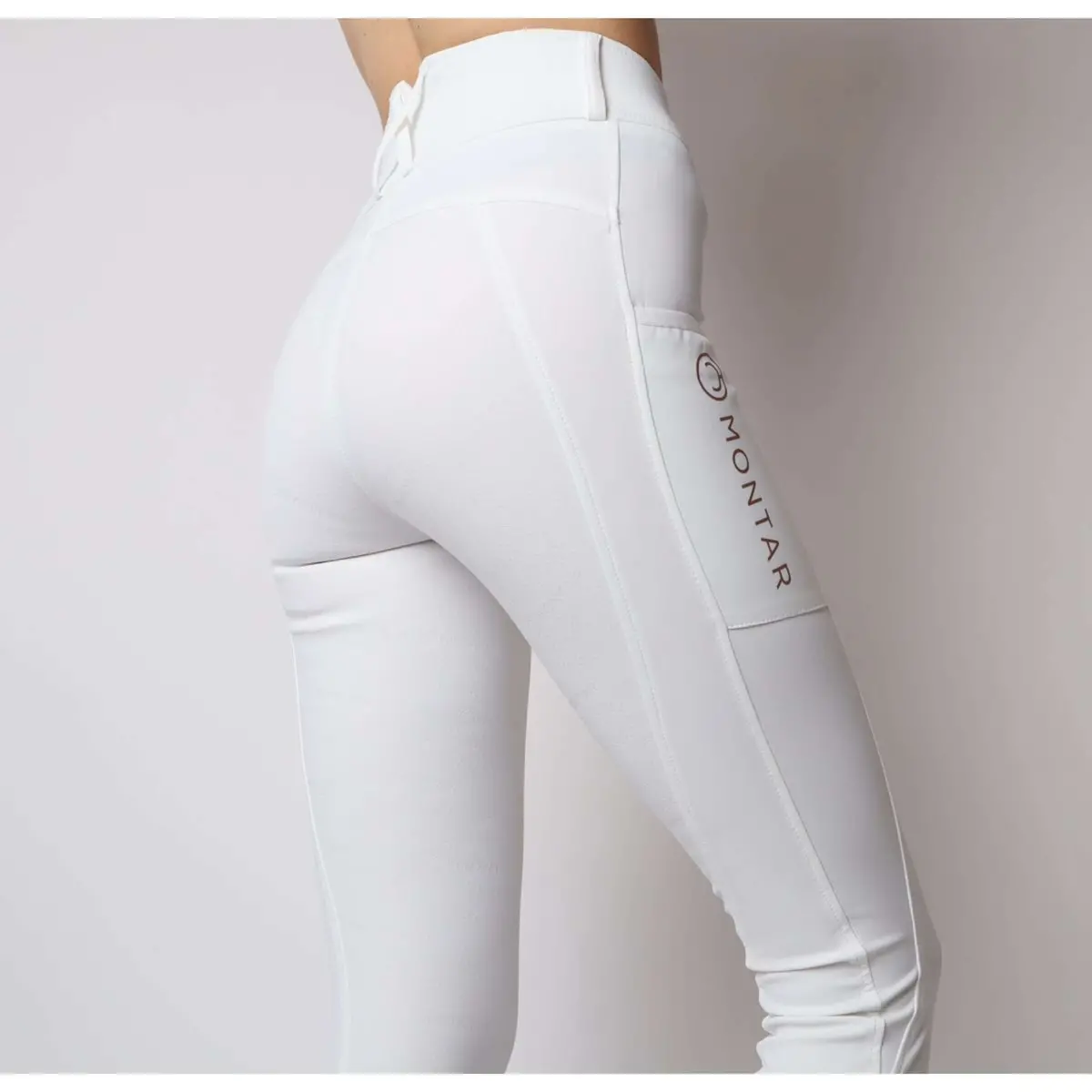 Montar Rijlegging Michelle Rosegold Logo Wit 1