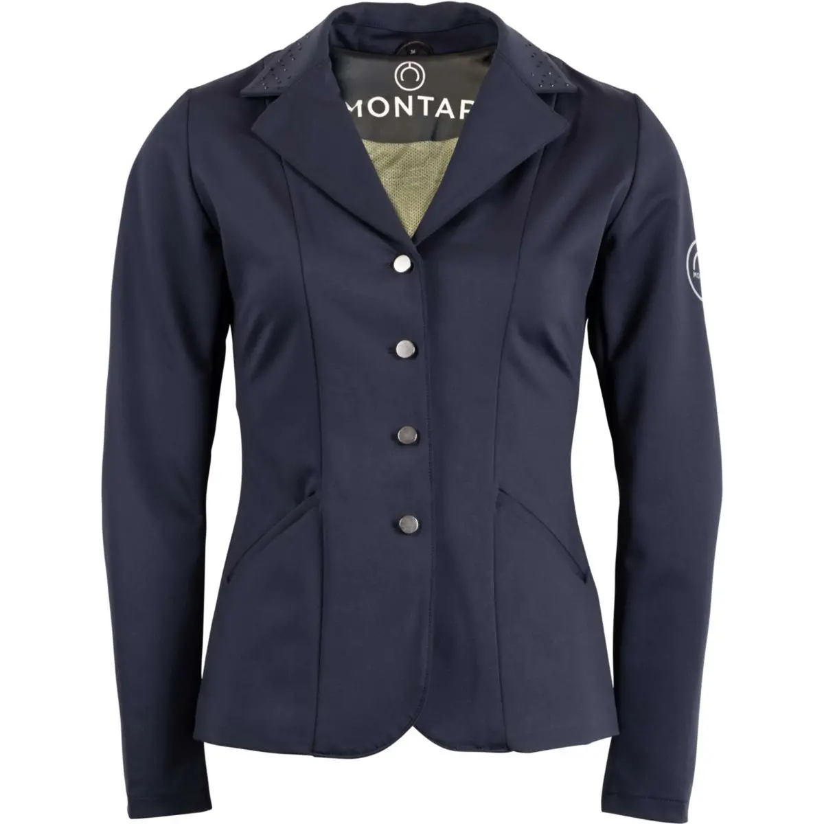Montar Wedstrijdjasje Bonnie Crystal Navy 1
