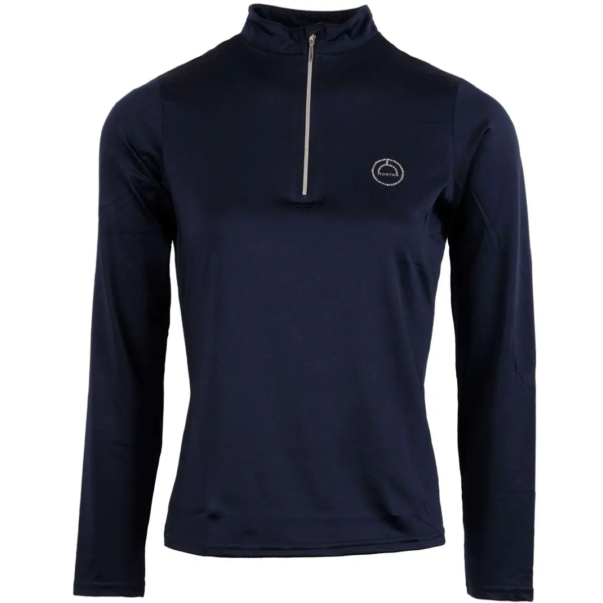 Montar Shirt Everly Crystal Logo Lange Mouwen Navy 1