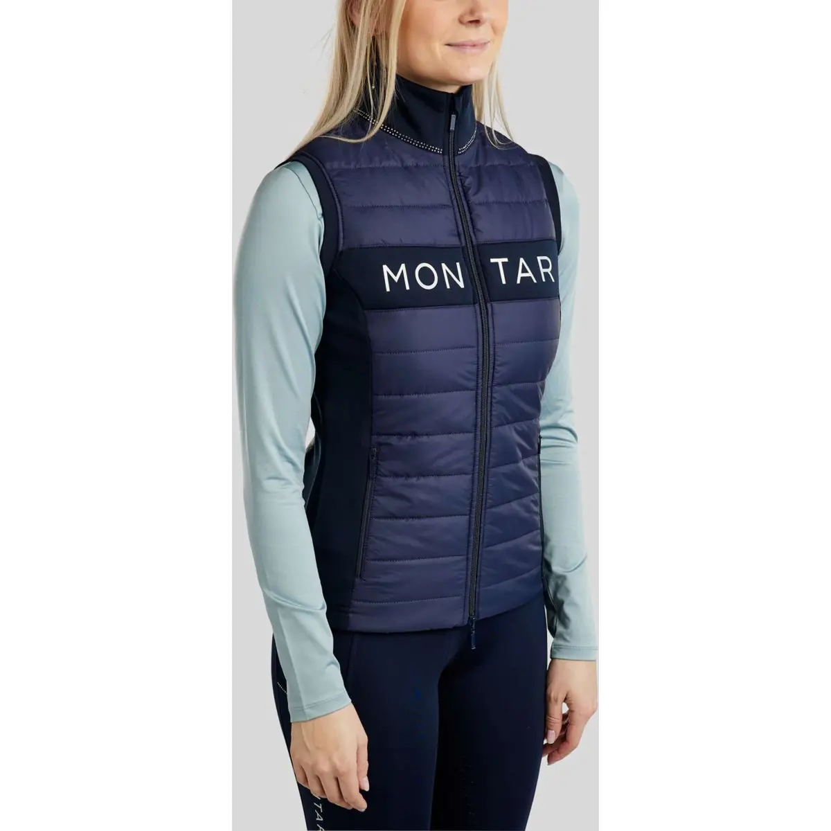 Montar Bodywarmer Mocha Navy 1