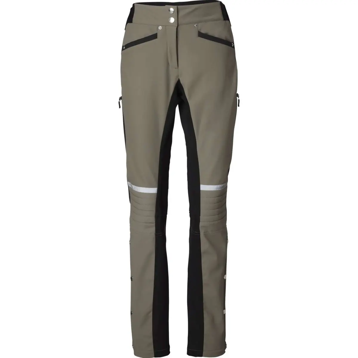 Mountain Horse Rijbroek Jen Softshell Urban Taupe 1