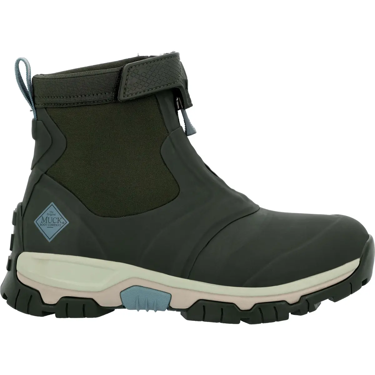 Muck Boot Stalschoenen Apex Zip Dames Moss/Mint 1