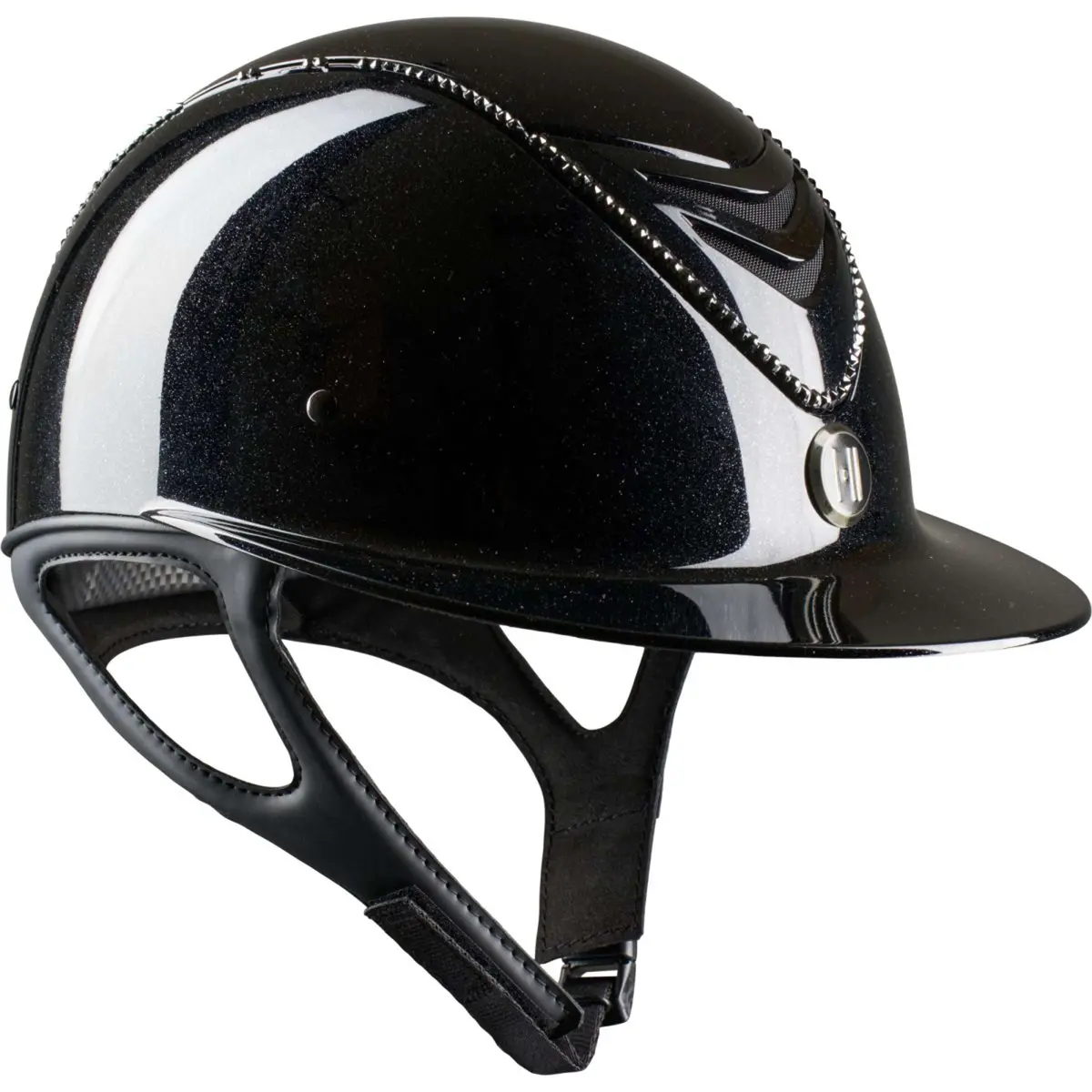 Onek Cap Avancé Lux Shimmer Black Swarovski Zwart 1