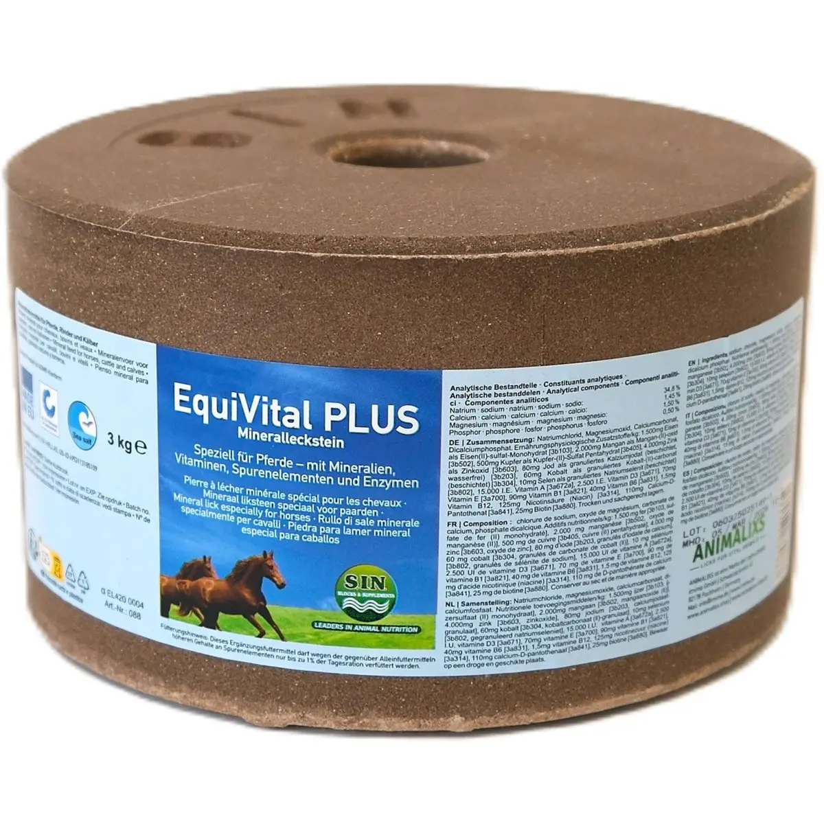 Animalixs Liksteen Equivital Plus 1