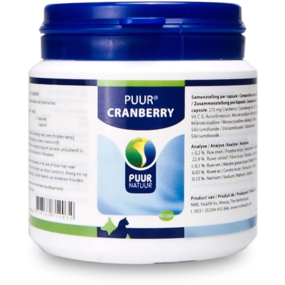 Puur Cranberry Hond/Kat 1